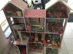 Poppenhuis kid craft + poppen etc ook voor barbie nieuwprijs, Ophalen, Gebruikt, Poppenhuis