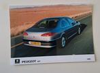Peugeot 607 - 1999 -- PERSFOTO'S -- setje ! -, Boeken, Auto's | Folders en Tijdschriften, Ophalen of Verzenden, Nieuw, Peugeot