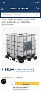 wit 1000l vat, Tuin en Terras, Ophalen, Zo goed als nieuw