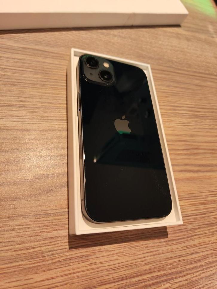 iPhone 13 bleu nuit 128 Go, Télécoms, Téléphonie mobile | Apple iPhone, Comme neuf, 128 GB, iPhone 13, Enlèvement ou Envoi