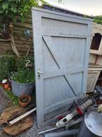 Poort hardhout zware degelijke kwaliteit, Tuin en Terras, Ophalen, Gebruikt, 100 tot 150 cm, Draaipoort