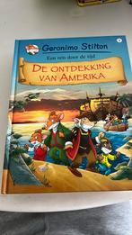 Geronimo Stilton - 1 De ontdekking van Amerika, Boeken, Stripverhalen, Ophalen of Verzenden, Zo goed als nieuw, Geronimo Stilton