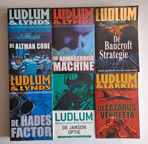 Boeken Robert Ludlum, Livres, Thrillers, Utilisé, Enlèvement ou Envoi