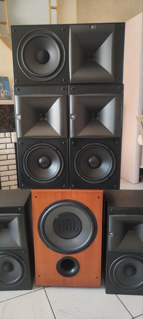 JBL THUISBIOSCOOPSET., Audio, Tv en Foto, Luidsprekerboxen, Subwoofer, JBL, Ophalen