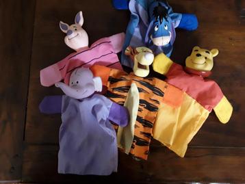 Winnie the pooh handpoppen Disney poppenkastpoppen volledige