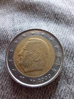 2 euromunten  Belgie 2000 koning Albert ||, Enlèvement ou Envoi
