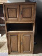 Lot de 2 meubles en chêne massif, Maison & Meubles, Enlèvement, Utilisé, Chêne, Avec porte(s)