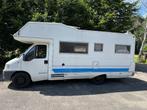 Granduca Pegaso 63 6 PersBj 1995 Opknapper Keuring Nieuw, Caravans en Kamperen, Mobilhomes, Alkoof, Ringverwarming, Fiat, Bedrijf