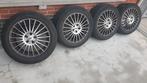 Set banden en velgen steek 5x100 maat 205/55/16 inch, Ophalen, 16 inch, Band(en)