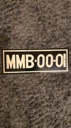 Antieke nummerplaat Mozambique, Antiek en Kunst, Ophalen of Verzenden