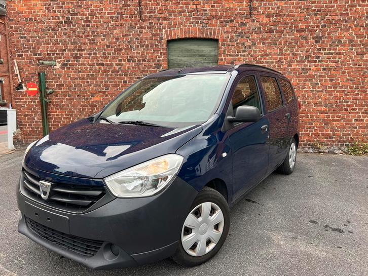 Dacia Lodgy, Auto's, Dacia, Bedrijf, Te koop, Lodgy, Benzine, Euro 5, Monovolume, 4 deurs, Handgeschakeld, Blauw, Zwart, Stof