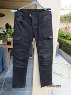 2X MOTORBROEKEN JEANS EN ZWART, Heren, Broek | textiel, Tweedehands, Overig