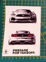 Sticker Ford Mustang 'Prepare for takeoff', Enlèvement ou Envoi