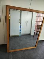 Spiegel - Grote spiegel met houten kader, Huis en Inrichting, Ophalen