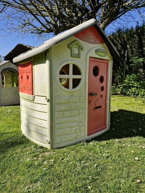 2x smoby huisje (als setje), Kinderen en Baby's, Speelgoed | Buiten | Speelhuisjes, Gebruikt, Kunststof, Ophalen