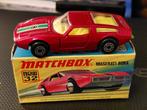 Matchbox 32d Maserati Bora Type doos "I", Ophalen of Verzenden, Zo goed als nieuw, Auto