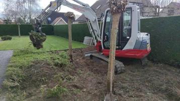 Beplanting verwijderen / grondwerken tuin beschikbaar voor biedingen
