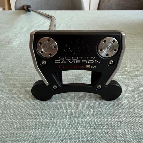 Titleist Scotty Cameron Futura 6M putter 34" - LINKSHANDIG, Sport en Fitness, Golf, Zo goed als nieuw, Club, Overige merken, Ophalen
