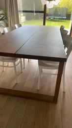 Table à manger Morbylanga Ikea et 6 chaises, Comme neuf, Enlèvement ou Envoi