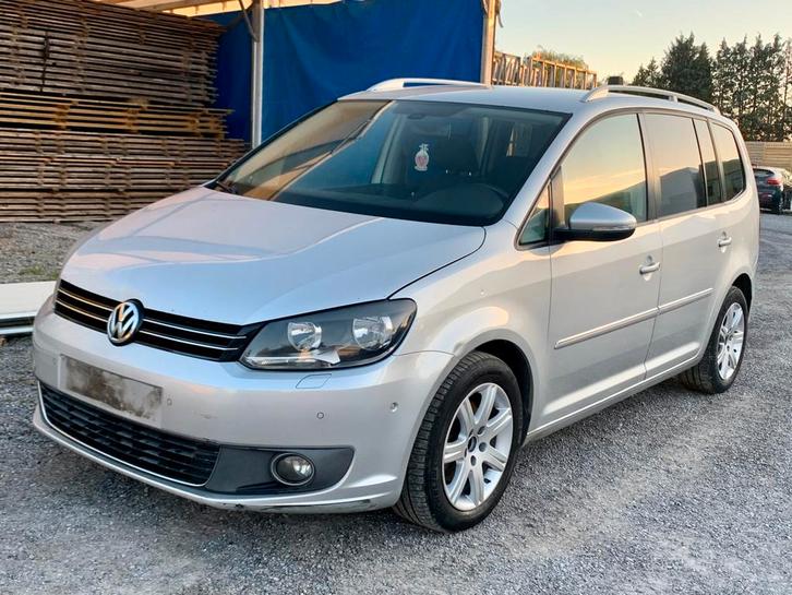 VW Touran 1.6 TDI 7 Places, Auto's, Volkswagen, Particulier, Touran, Navigatiesysteem, Diesel, Euro 5, Handgeschakeld, Ophalen