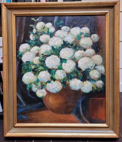 Gaston WALLAERT, stilleven met bloemen, Antiquités & Art, Art | Peinture | Classique, Enlèvement ou Envoi