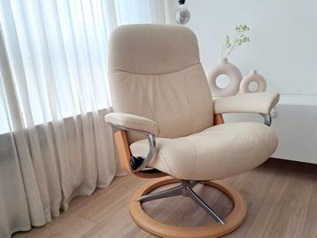 Beige Stressless Fauteuil beschikbaar voor biedingen