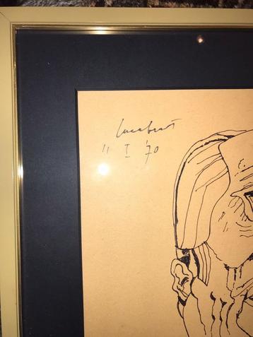 Lucebert  Uniek werk  Gesigneerd en Gedateerd  Oost indische beschikbaar voor biedingen
