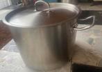 Pot horeca inox 12,5 l, Ophalen, Zo goed als nieuw, Inox