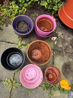 Bloemen potten, Tuin en Terras, Bloempotten, Ophalen of Verzenden, Zo goed als nieuw