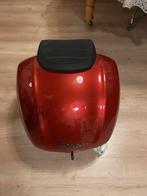 Vespa topkoffer, Motoren, Ophalen