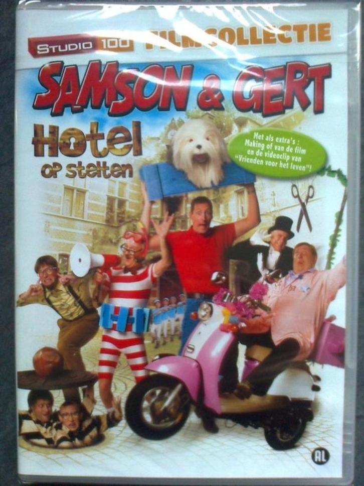 DVD- Samson & Gert- Hotel op Stelten, Cd's en Dvd's, Dvd's | Kinderen en Jeugd, Ophalen of Verzenden