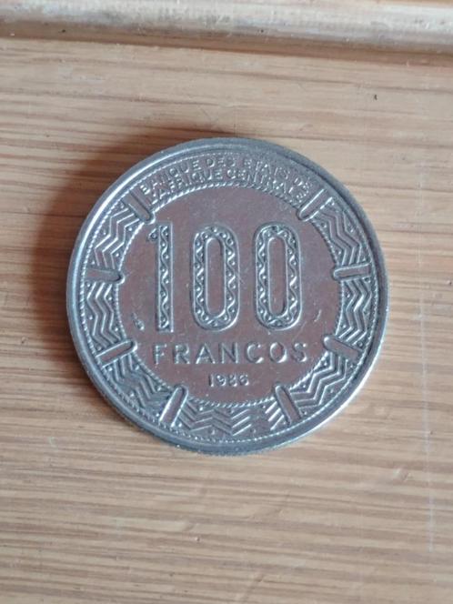 EQUATORIAAL GUINEA 100 Francos 1986 - ger. Marc Vandoninck, Postzegels en Munten, Munten | Afrika, Losse munt, Overige landen