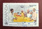 Postzegel Rwanda OBP 1393, Postzegels en Munten, Ophalen of Verzenden, Gestempeld