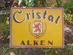 Cristal Alken reclamebord., Verzamelen, Ophalen of Verzenden, Gebruikt