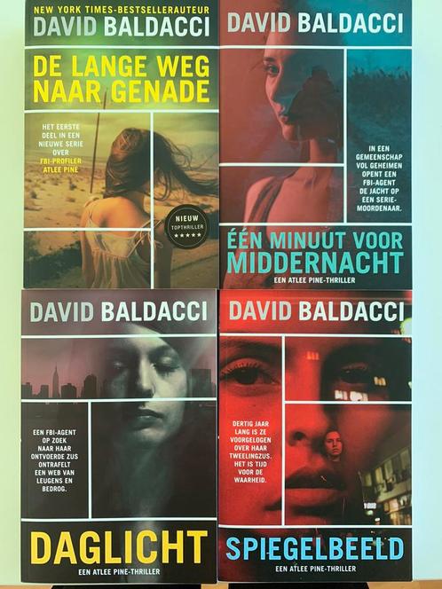 Complete reeks atlee pine 4 boeken - david baldacci, Livres, Policiers, Comme neuf, Enlèvement ou Envoi