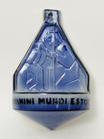 Beau Bénitier Art Deco en faience - Baptême dans le Jourdain, Enlèvement ou Envoi