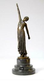 Demeter Chiparus bronzen beeld, Antiek en Kunst, Antiek | Brons en Koper, Ophalen of Verzenden, Brons