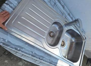 Inox spoelbak met kraan franke beschikbaar voor biedingen