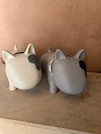 2 mooie vintage spaarpotten, vintage, Ophalen, Zo goed als nieuw, Kunststof, Dier