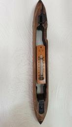 Antieke Thermometer ingewerkt in schietspoel, Antiquités & Art, Antiquités | Outils & Instruments, Enlèvement