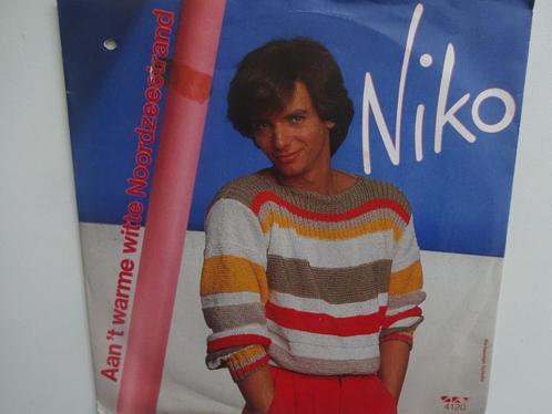Niko - Aan 'T Warme White North Sea Beach (1984), CD & DVD, Vinyles Singles, Single, Enlèvement ou Envoi