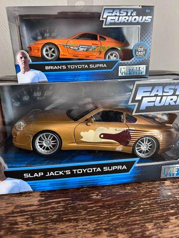 Schaalmodellen Toyota Supra Fast & Furious beschikbaar voor biedingen