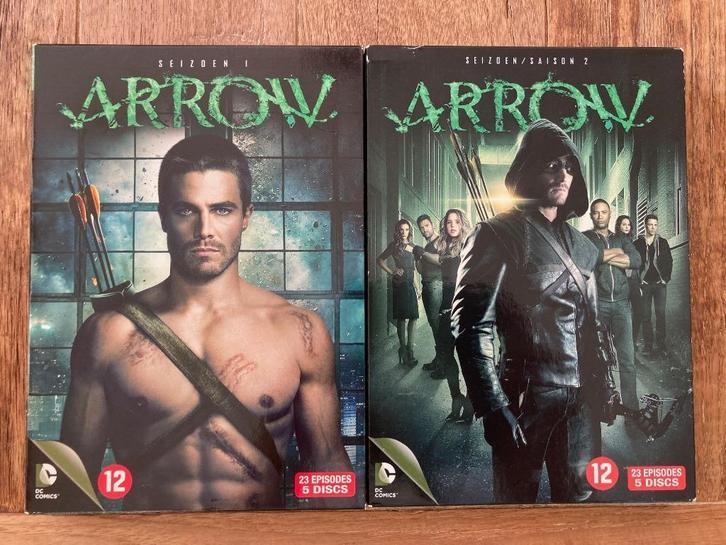 Arrow - Seizoen 1 & 2, Cd's en Dvd's, Dvd's | Tv en Series, Gebruikt, Boxset, Ophalen of Verzenden