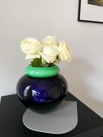 Vase design - cristal allemand, Moins de 50 cm, Enlèvement ou Envoi, Comme neuf, Verre