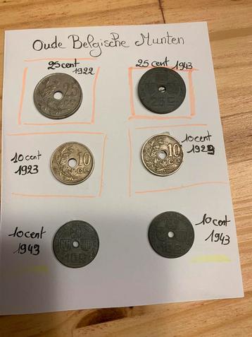 Monnaies belges anciennes