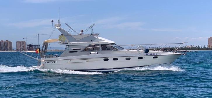 FAIRLINE 45 SEDAN, Watersport en Boten, Motorboten en Motorjachten, Gebruikt, Polyester, 12 meter of meer, Diesel, Binnenboordmotor