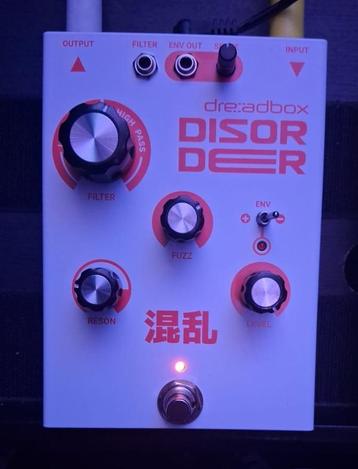 Dreadbox Disorder Fuzz effect beschikbaar voor biedingen