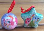 Blikken kerstballen,My Little Pony,Arielle,prinsessen, Diversen, Ophalen of Verzenden, Zo goed als nieuw