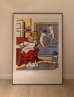 Roy Lichtenstein, Tintin Reading #kuifje, Antiek en Kunst, Ophalen of Verzenden