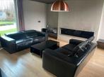 Natuzzi lederen salon met relax, Huis en Inrichting, Zetels | Complete zithoeken, Leer, Zo goed als nieuw, Ophalen